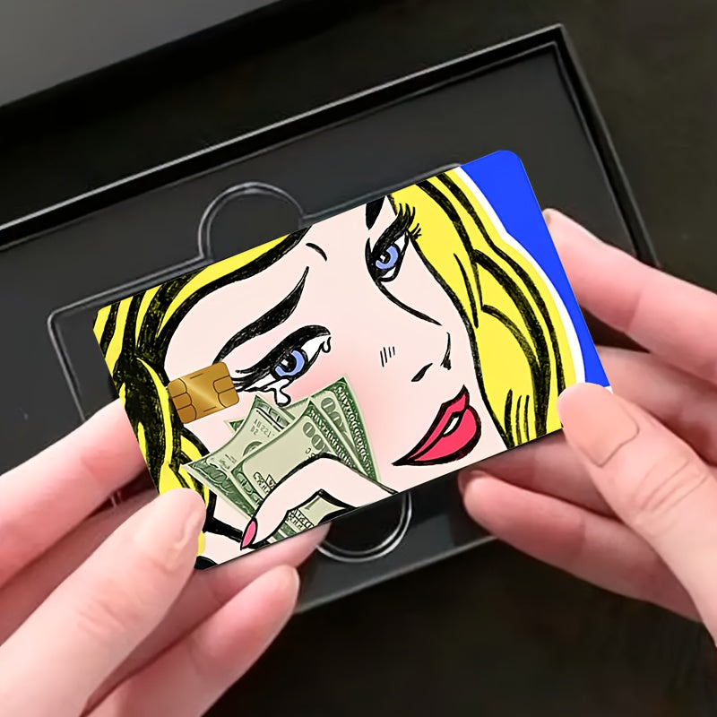 💸 Стикер за Кредитна Карта – „Сълзите на Лукса“