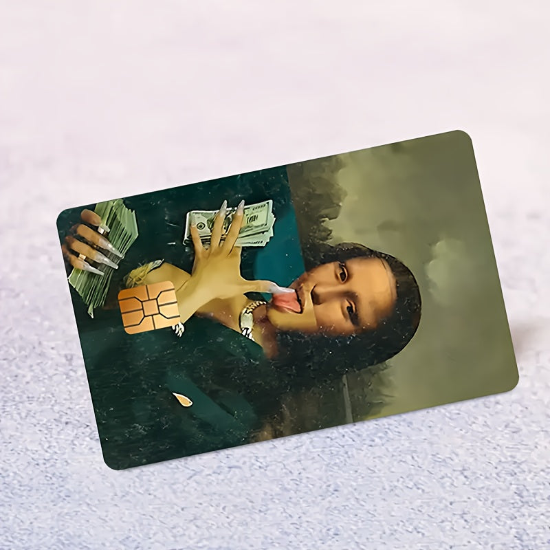 💸 Стикер за Банкова Карта – „Cash Mona“