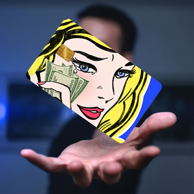 💸 Стикер за Кредитна Карта – „Сълзите на Лукса“