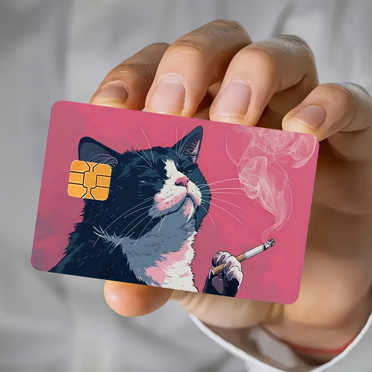 🌸 Стикер за Банкова Карта – 🎀 Сладка Бунтарка