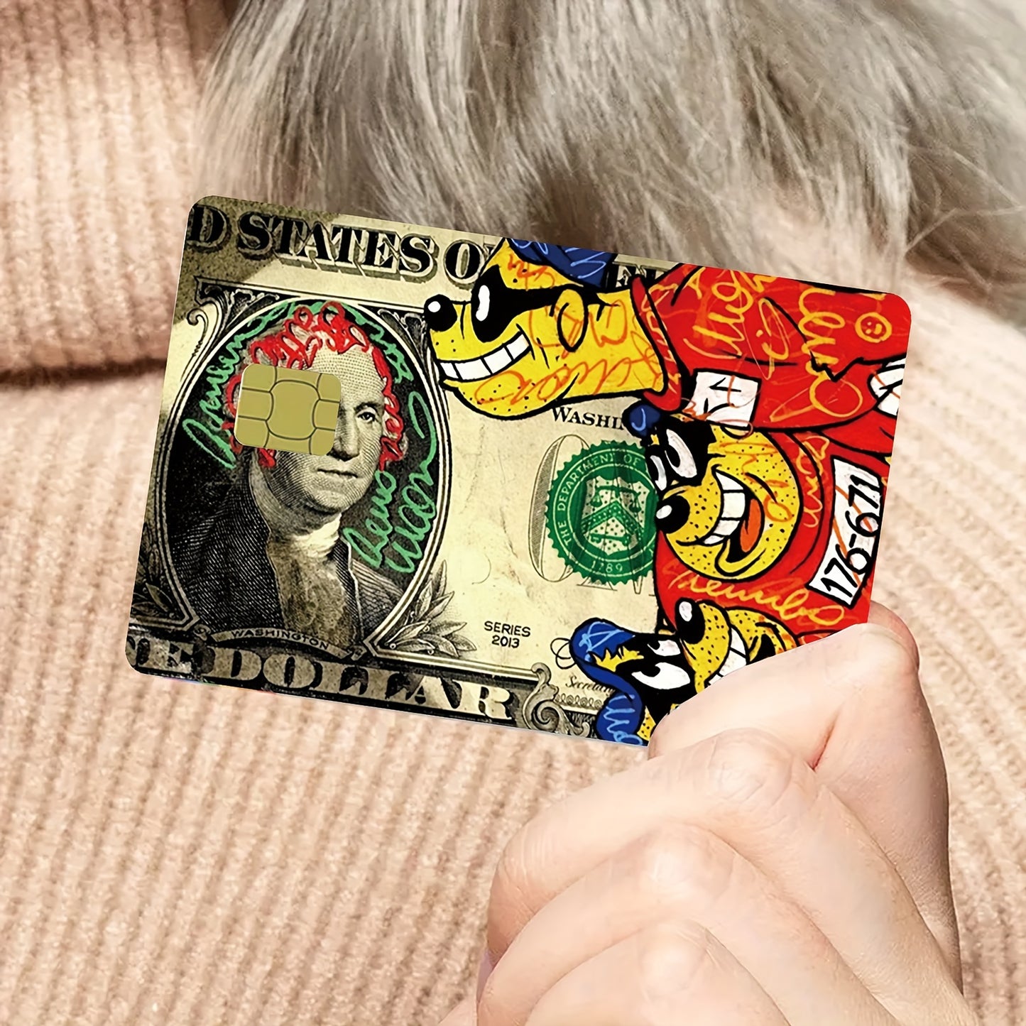 💵 Стикер за Банкова Карта – „Доларова Партида“