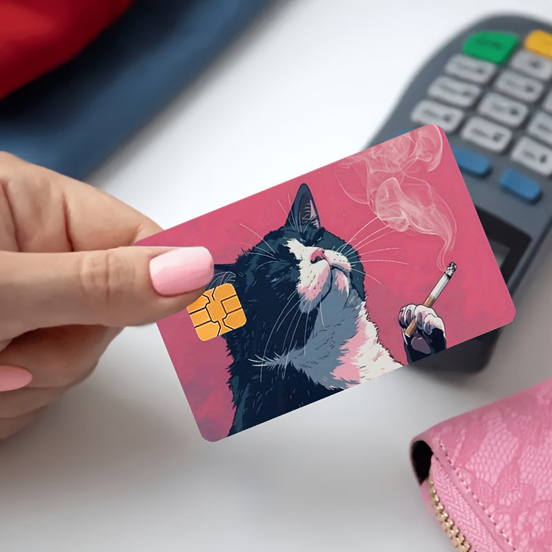 🌸 Стикер за Банкова Карта – 🎀 Сладка Бунтарка