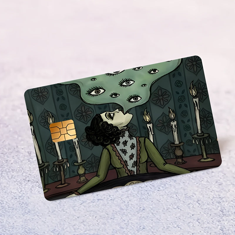 🔥 Стикер за Банкова Карта – „Mystic Vision“