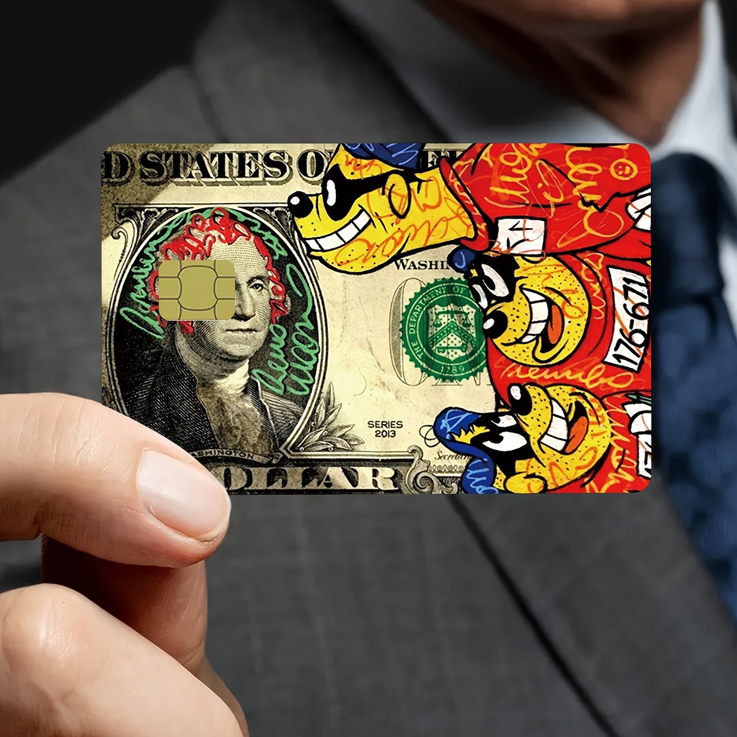 💵 Стикер за Банкова Карта – „Доларова Партида“