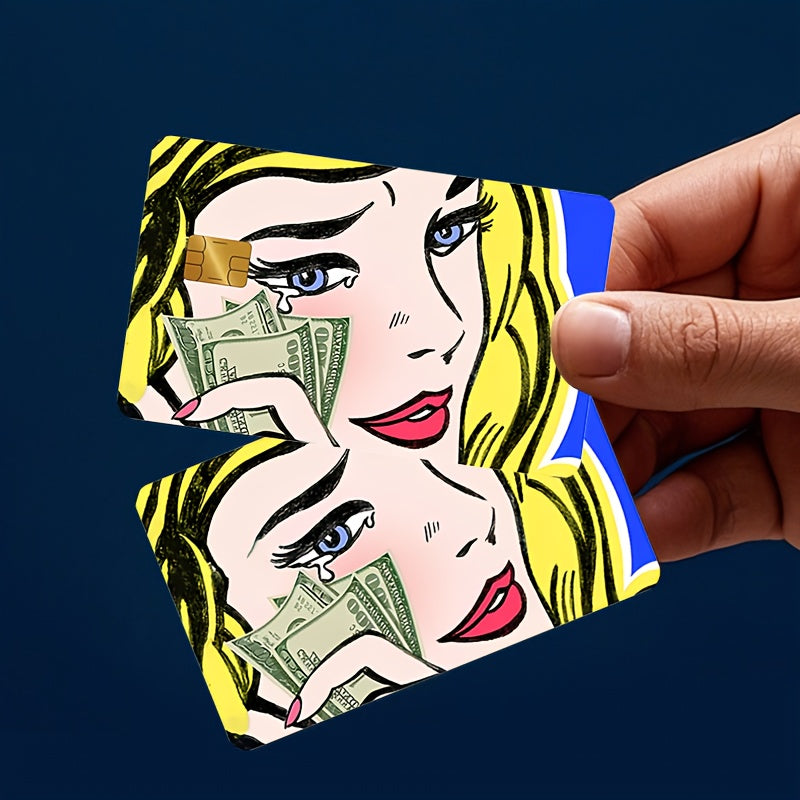 💸 Стикер за Кредитна Карта – „Сълзите на Лукса“
