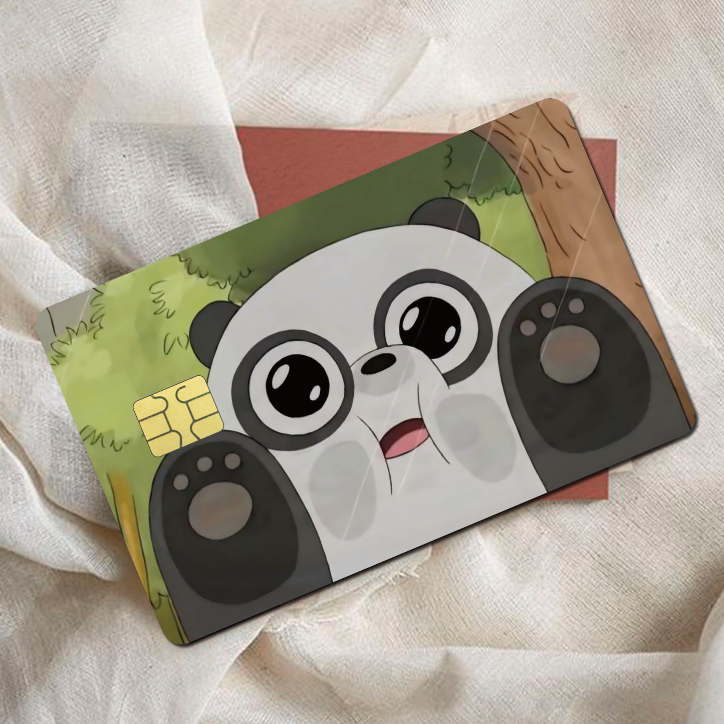 🔥 Стикер за Банкова Карта – „Панда Изненада“