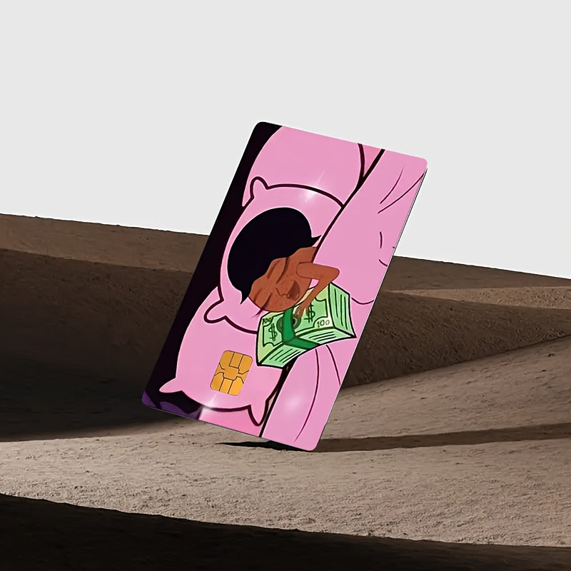 🔥 Стикер за Банкова Карта – „Сън в Зелено“ 🌙💚