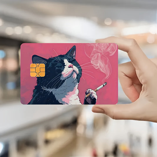 🌸 Стикер за Банкова Карта – 🎀 Сладка Бунтарка