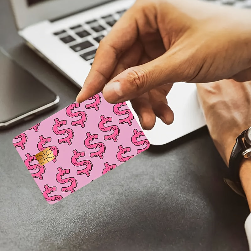 🔥 Стикер за Банкова Карта – „Pink Money Flow“