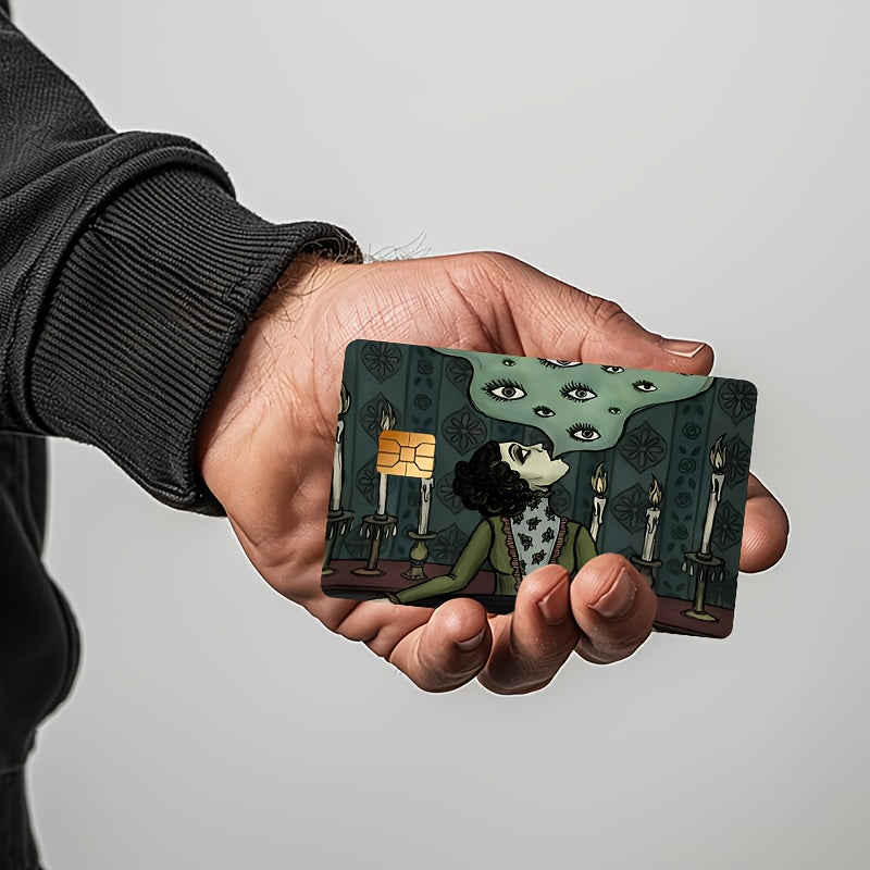 🔥 Стикер за Банкова Карта – „Mystic Vision“