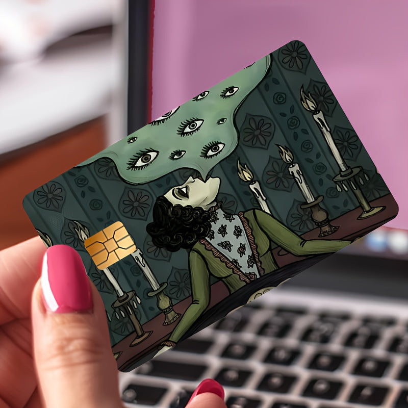 🔥 Стикер за Банкова Карта – „Mystic Vision“