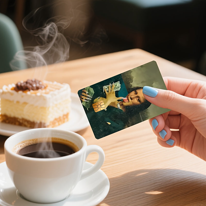 💸 Стикер за Банкова Карта – „Cash Mona“