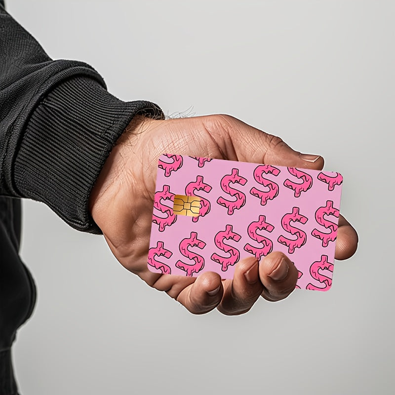 🔥 Стикер за Банкова Карта – „Pink Money Flow“