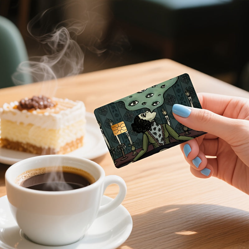 🔥 Стикер за Банкова Карта – „Mystic Vision“