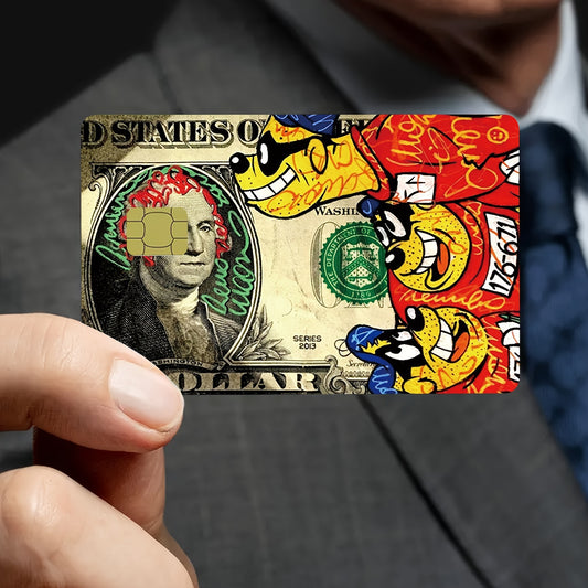 💵 Стикер за Банкова Карта – „Доларова Партида“