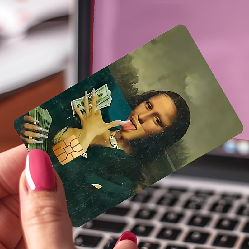 💸 Стикер за Банкова Карта – „Cash Mona“
